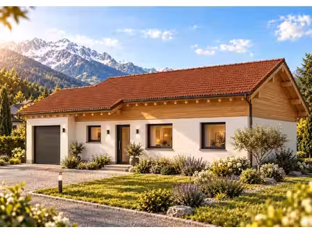 terrain avec maison neuf à vendre