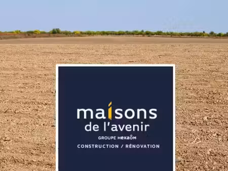 terrain constructible neuf à vendre