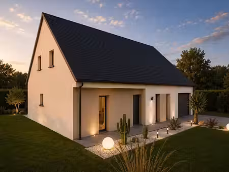 terrain avec maison neuf à vendre