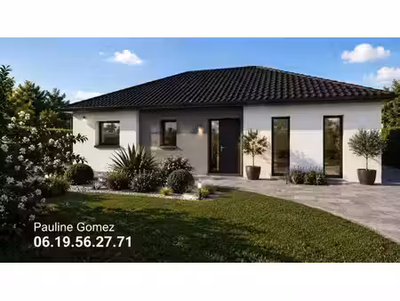 terrain avec maison neuf à vendre