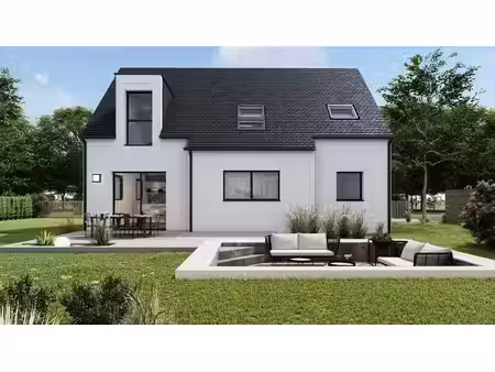 terrain avec maison neuf à vendre