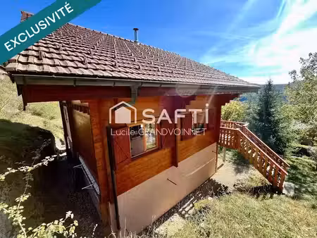 vente chalet 5 pièces 122 m² à foncine-le-haut (39460)  475 000 €