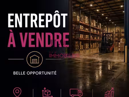 entrepôt à vendre