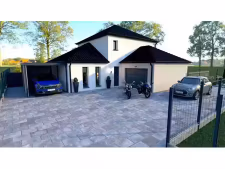 terrain avec maison neuf à vendre