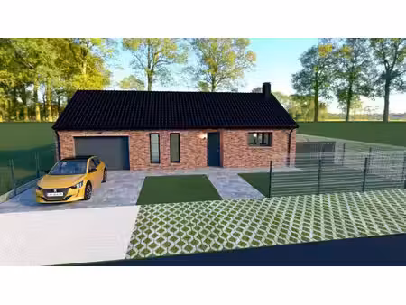 terrain avec maison neuf à vendre