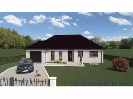 terrain avec maison neuf à vendre