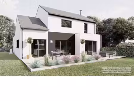 terrain avec maison neuf à vendre