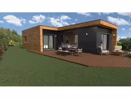 terrain avec maison neuf à vendre