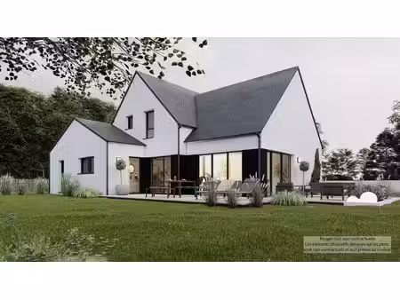 terrain avec maison neuf à vendre