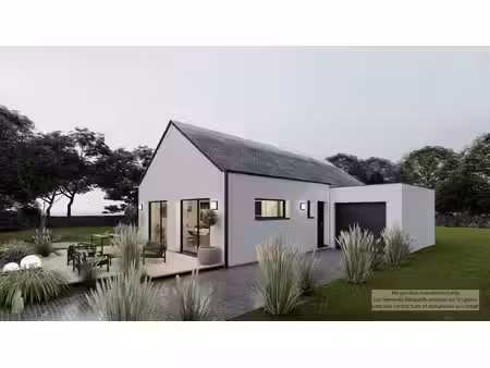 terrain avec maison neuf à vendre