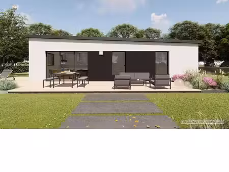 terrain avec maison neuf à vendre