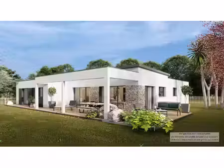 terrain avec maison neuf à vendre