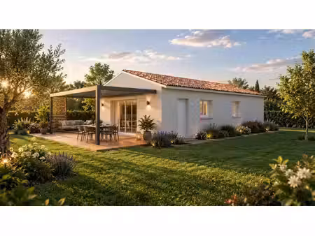 terrain avec maison neuf à vendre