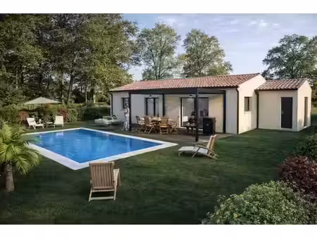 terrain avec maison neuf à vendre