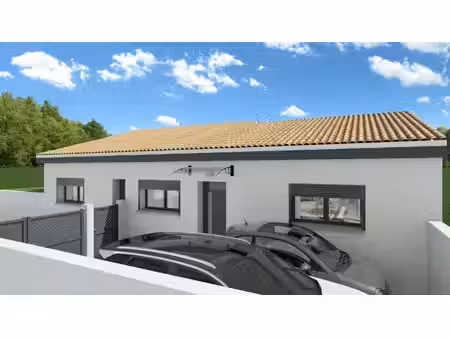 terrain avec maison neuf à vendre