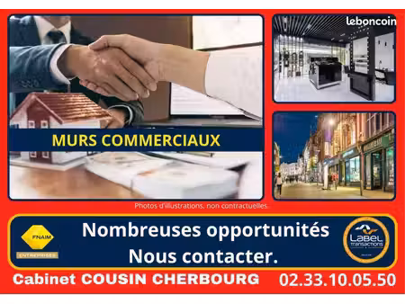fonds de commerce 200 m²