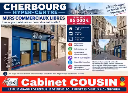 fonds de commerce 37 m²