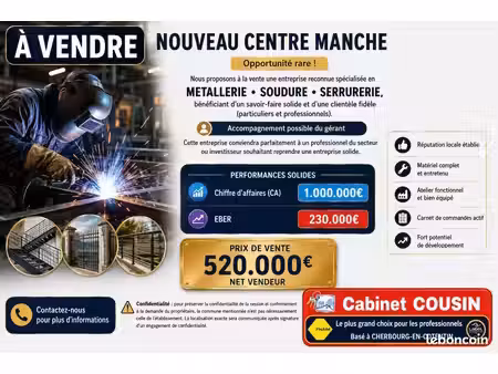 fonds de commerce divers 750 m²