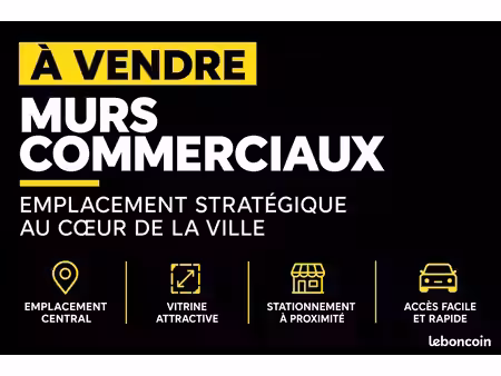 local commercial 34 m² avranches