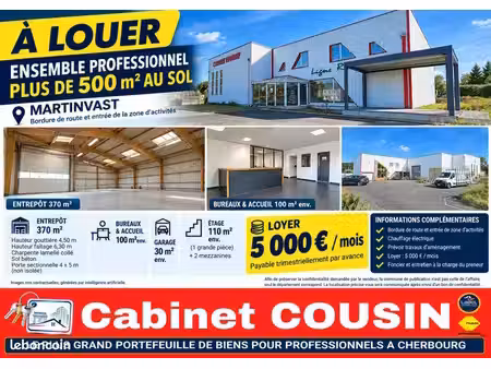 local d'activité cherbourg en cotentin