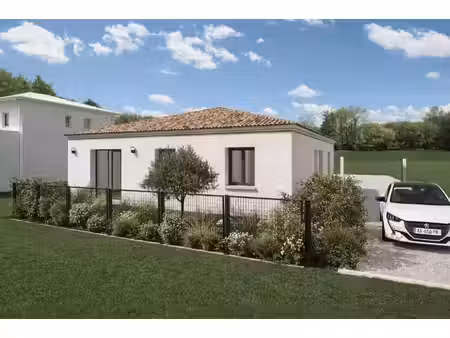 terrain avec maison neuf à vendre