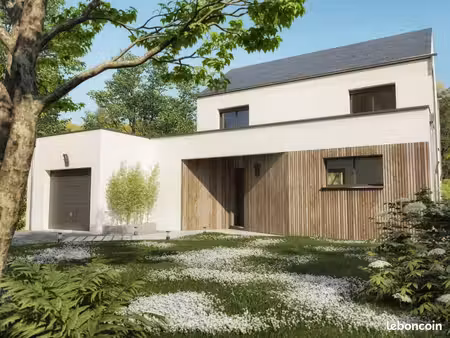 projet de construction d'une maison 120 m² avec terrain à les garennes sur loire (49)