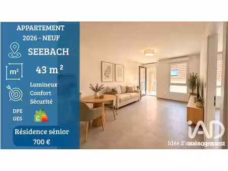 appartement à seebach (67160)