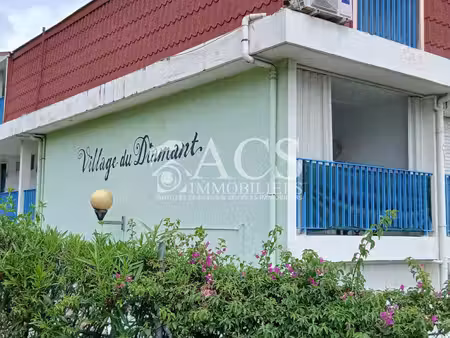 studio vue mer et rocher du diamant  à 50m de la plage