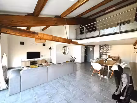 saint-chamas – loft t3 de 103 m² avec garage de 54 m² – sur le port