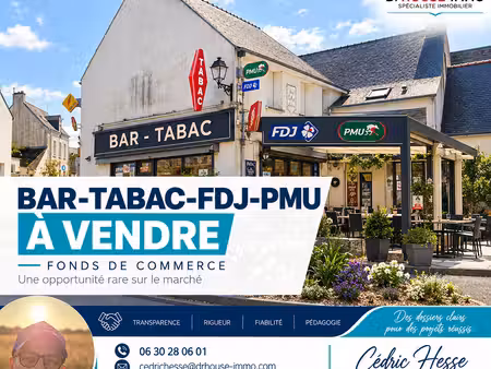 opportunité rare : bar-tabac-fdj-pmu + logement familial à assérac