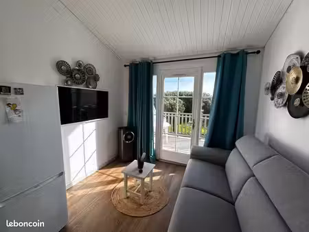 location t2 meublé – 27 m² – bourgenay