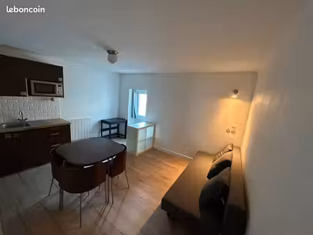 studio meublé 19m² - nantes  rue dufour