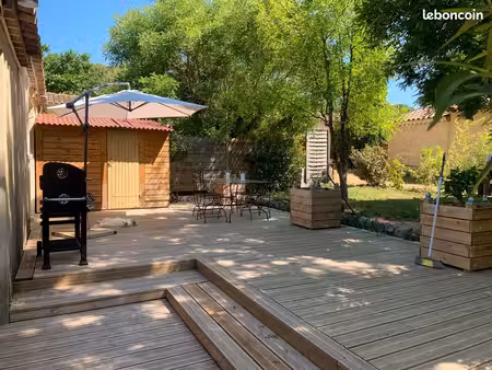 appartement 2/3 pièces meublé  rénové  climatisé jardin terrasse parking 10mn aix