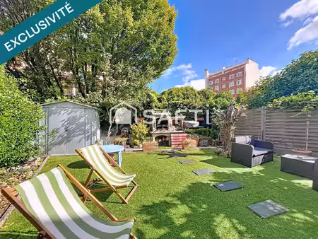 maison f4/5 100m² +jardin 71 m² 3mm métro l12