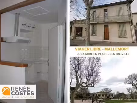 viager libre - f70-h78 ans - mallemort (13370)