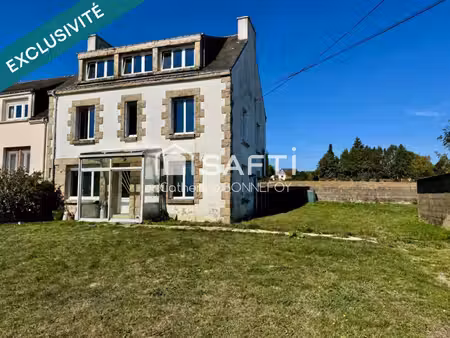 maison à rénover au cœur de baud  beau potentiel