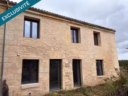 superbe maison en pierres rénovée en 2026 de 120m2