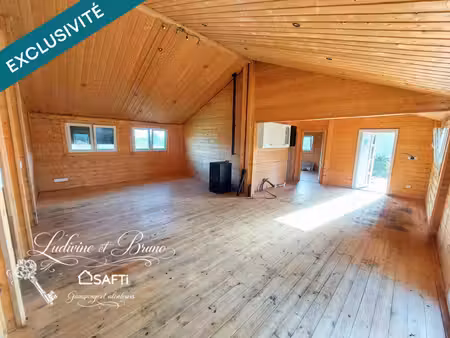 chalet d'habitation de plain pied