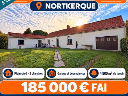 maison style corps de ferme 3 chambres