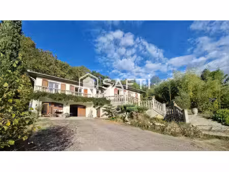 maison 180m² avec grand sous sol de 170m²  terrain 3422m².