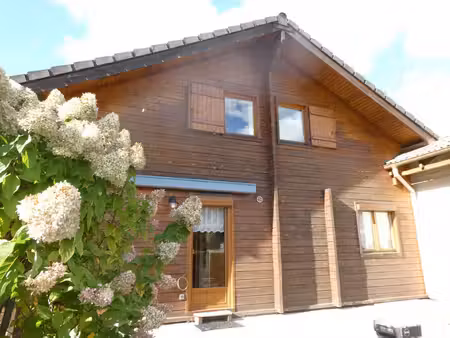 rupt sur moselle (88) chalet t6 de 104m² sur sous-sol +garage extérieur  terrain 700m² env
