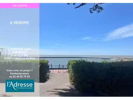vente appartement 2 pièces  46.70m²  la bernerie