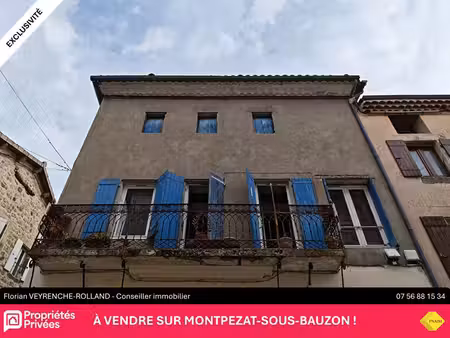 appartement montpezat sous bauzon 6 pièces 95 m2