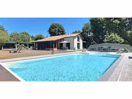 maison avec piscine et jardin sanguinet (40)