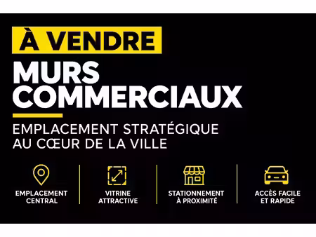 local commercial avranches  centre-ville  bail en cours