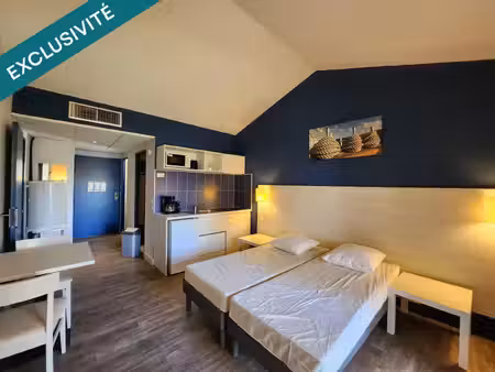 studio t1 + terrasse dans village vacances