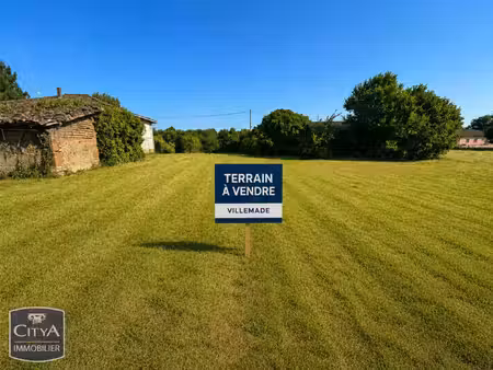 terrain à vendre - villemade (82) - 92 500€