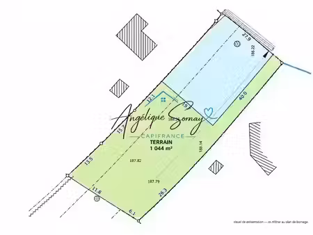 vente terrain 1044 m² à l'abergement-de-cuisery (71290)  27 000 €