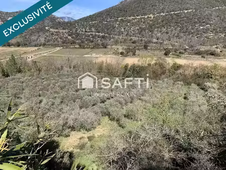 vente terrain 13490 m² à ansignan (66220)  35 000 €