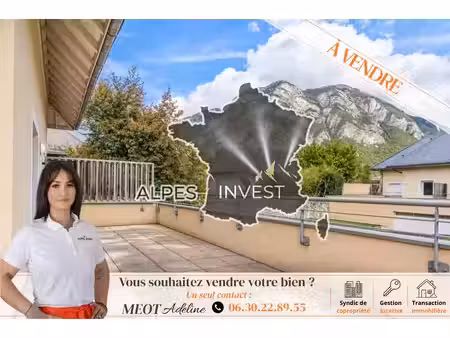 jolie t3 duplex avec spacieuse terrasse de 38 80 m2  cave et